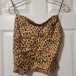 Zara Animal Print Tank Top